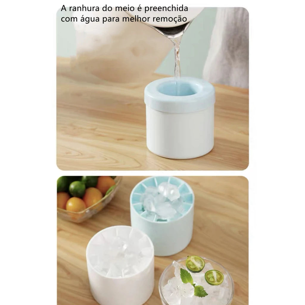 Molde de Gelo em Silicone