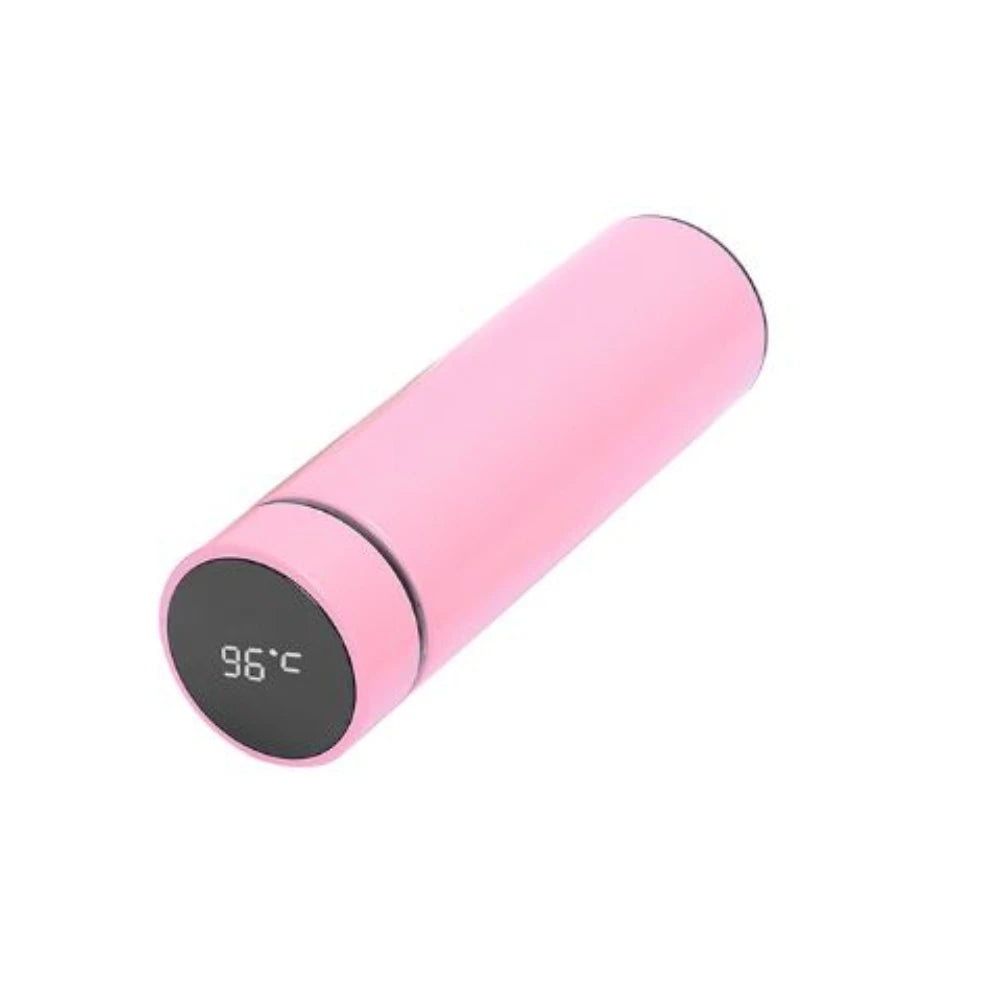 Garrafa Térmica Inteligente Inox com Display Digital de Temperatura – 500ml