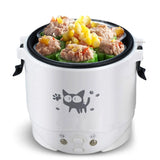 Panela Elétrica de Arroz Mini Rice Cooker Portátil 1L