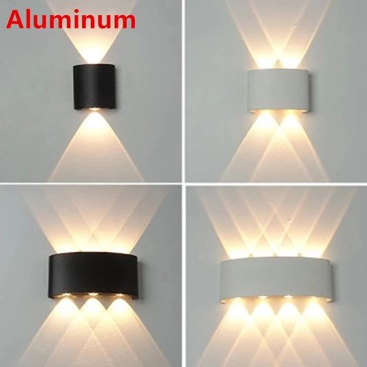 Arandela LED de Parede Externa em alumínio a prova d'água