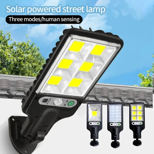 Refletor LED Solar com Sensor de Movimento