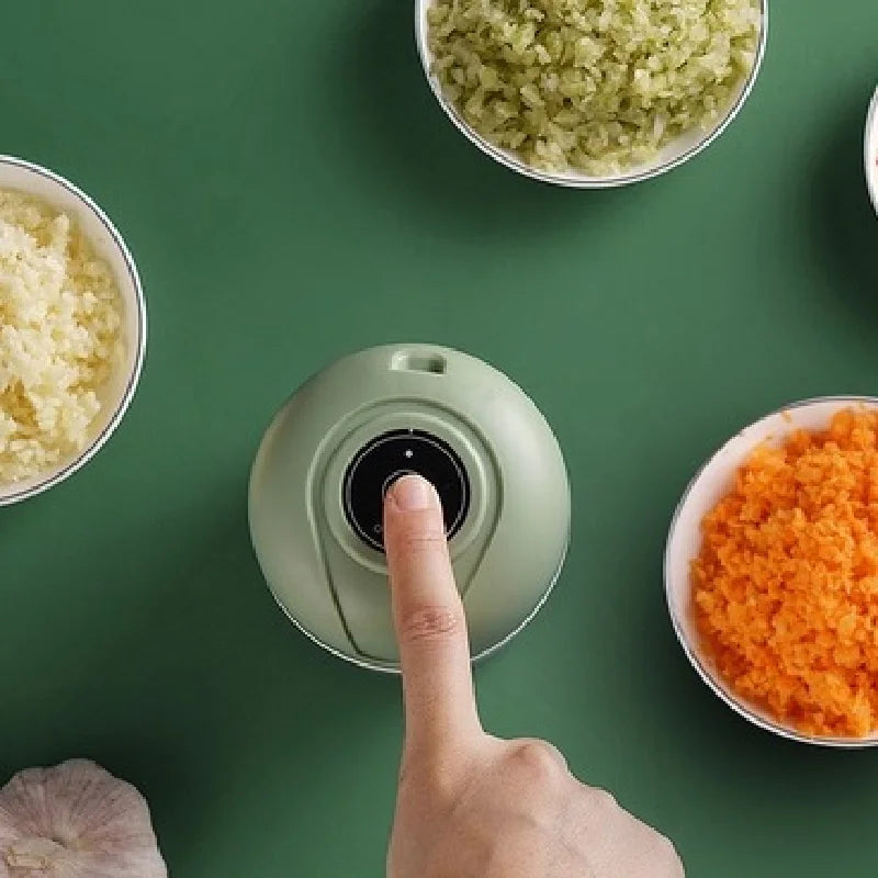 Mini Processador de Alimentos Portátil Elétrico USB 250 ml