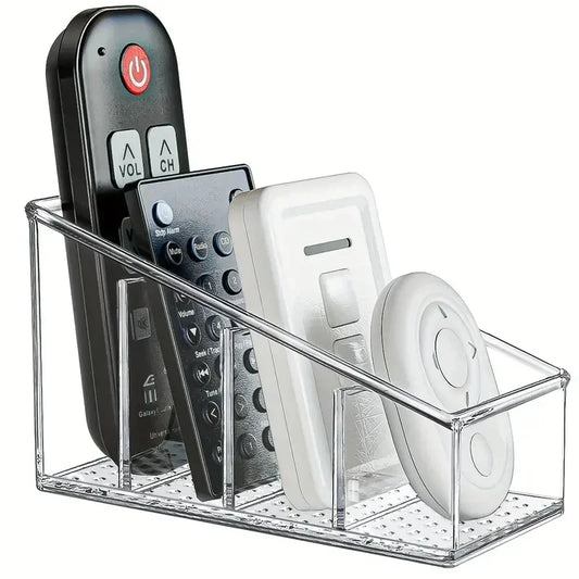 Organizador de Controle Remoto com 4 compartimentos