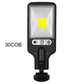 Refletor LED Solar com Sensor de Movimento