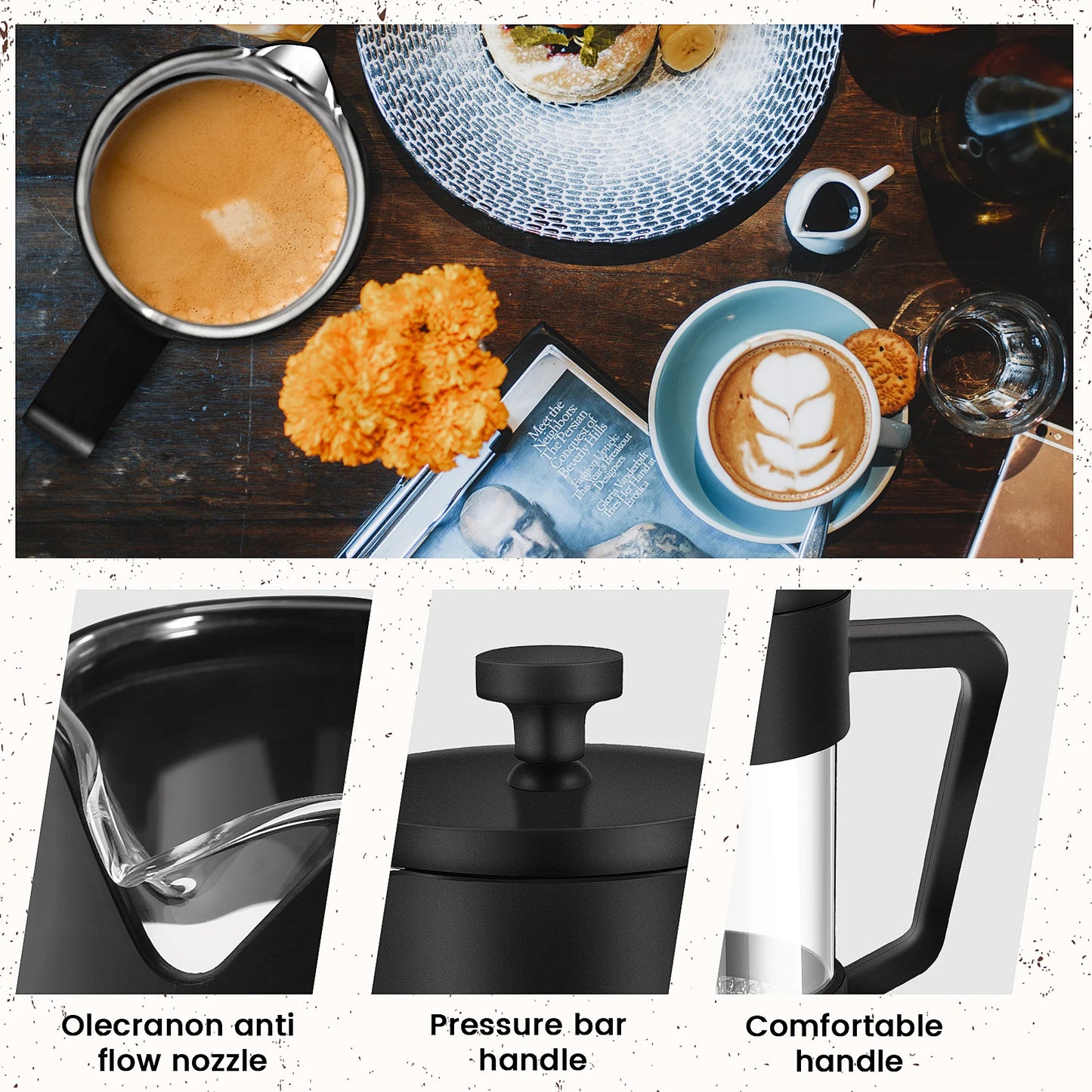 Cafeteira Prensa Francesa 350ml
