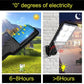 Refletor LED Solar com Sensor de Movimento