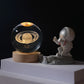 Luminária de Mesa Espacial Galaxy Crystal Ball