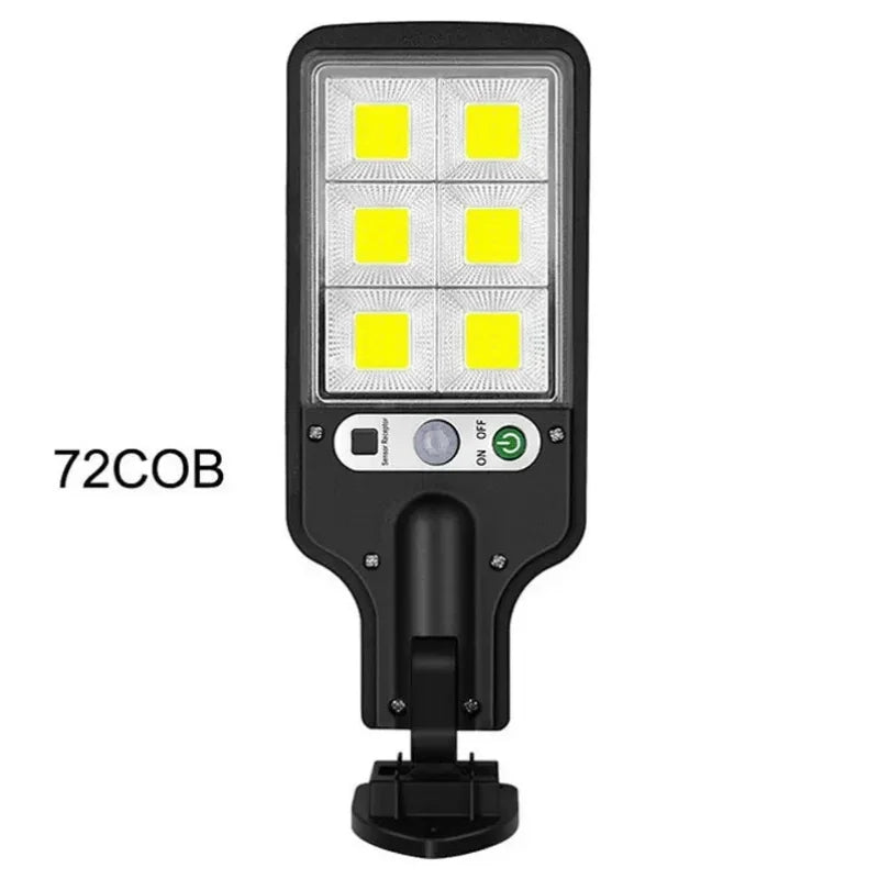 Refletor LED Solar com Sensor de Movimento