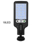Refletor LED Solar com Sensor de Movimento