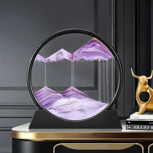 Quadro de Areia em Movimento 3D