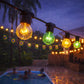 Varal de Luz Copa do Mundo Verde e Amarelo